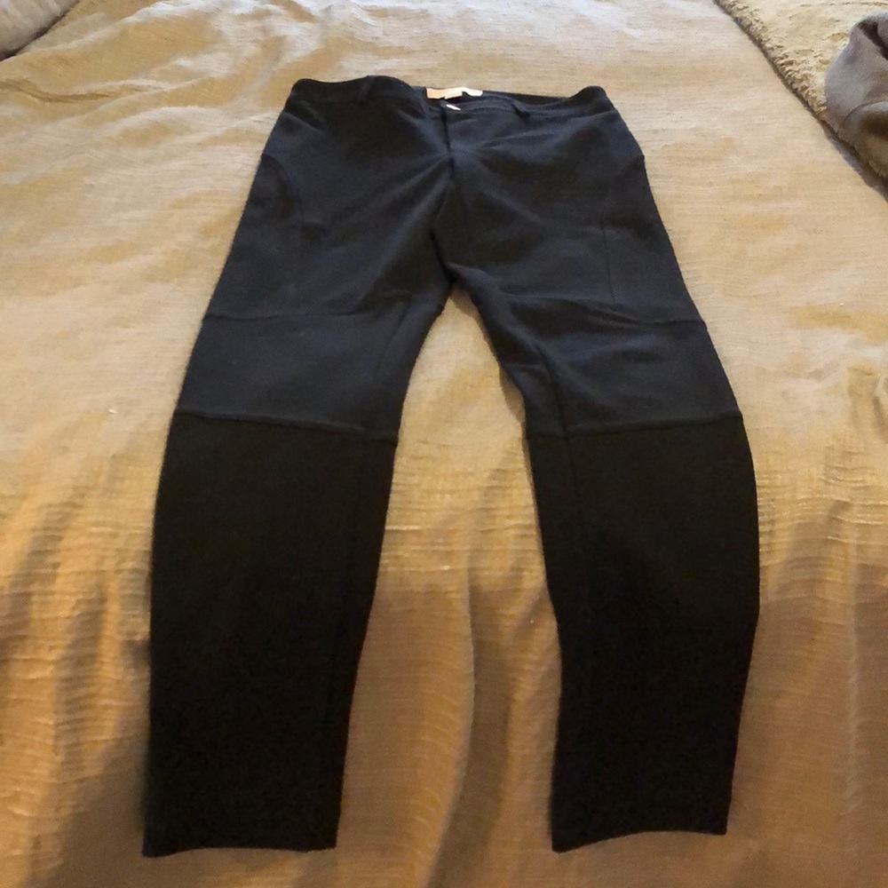 Black cotton pants